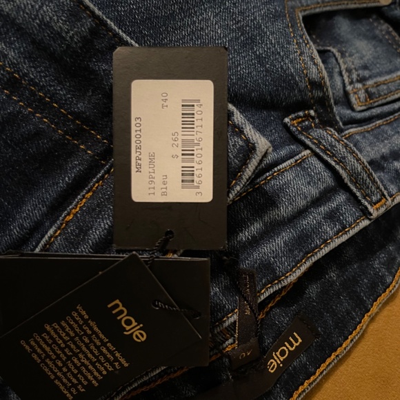 Maje Jeans-NWT - Picture 7 of 8